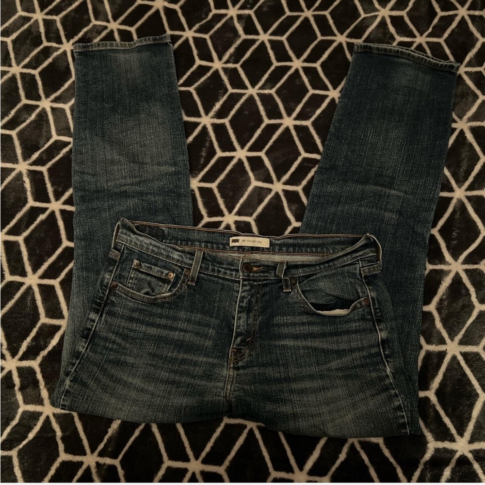 Levis 505 Straight Leg Jeans